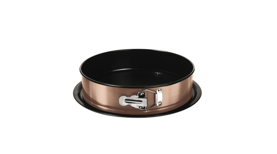 Berlinger Haus Metallic Line kapcsos kerek tortaforma tit�n bevonattal, al�t�ttel, rosegold